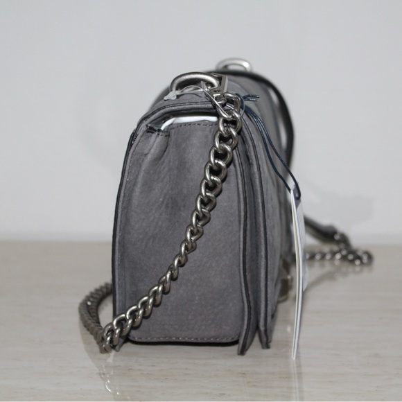 Rebecca Minkoff Grey Love Crossbody Bag - Picture 10 of 16